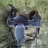 Diamond Studded Trail Saddle 16" SQHB