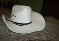 **never worn western hat cream