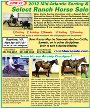 2012 Mid Atlantic Select Ranch Horse Sale & Sorting