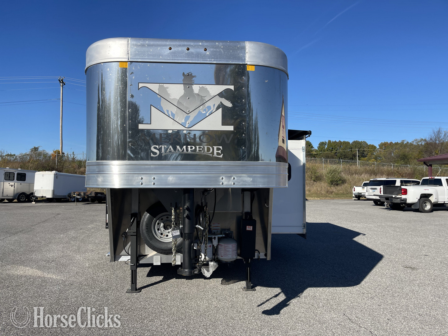 2025 Merhow Trailers Alumaster Gooseneck Horse Trailer