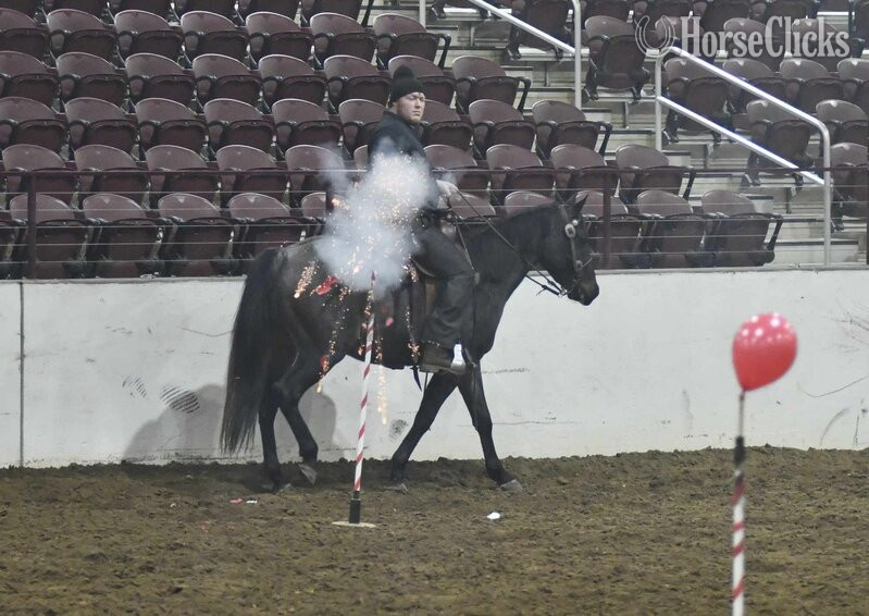 "MRI RAMBO" Blue Roan Gelding Quarter Horse