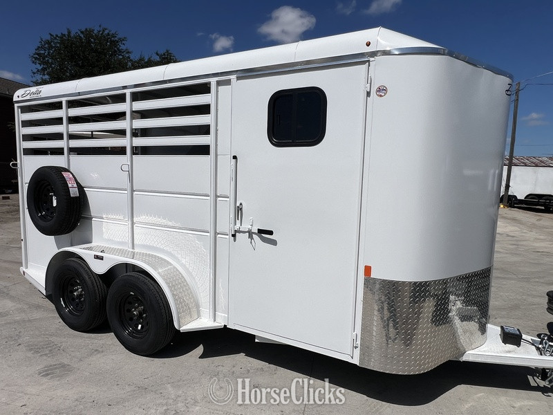 Horse Trailers - Delta Trailers 500 Series Bumper Pull Horse Trailer in Texas