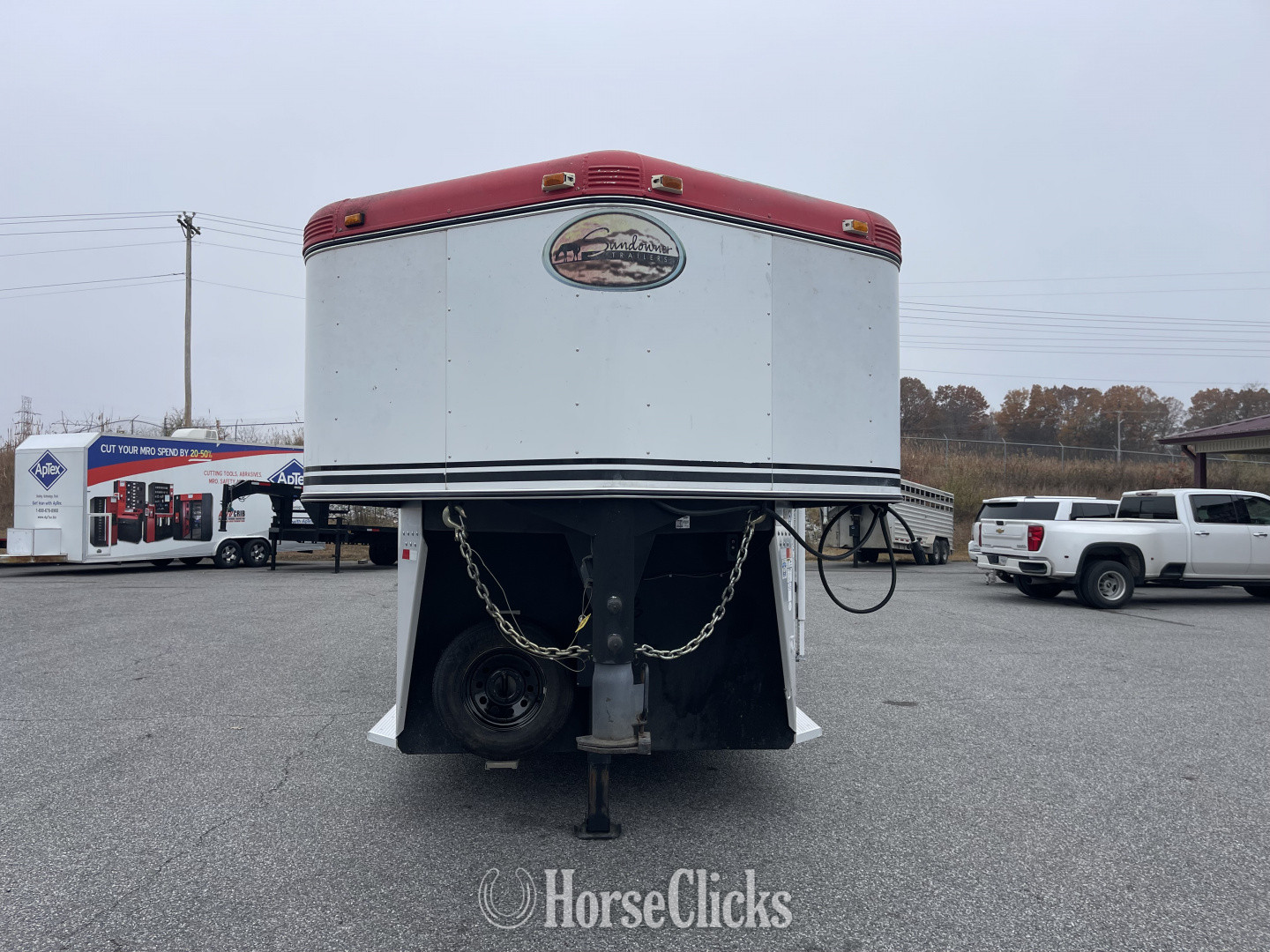 2007 Sundowner Trailers Sunlite 727 Gooseneck Horse Trailer