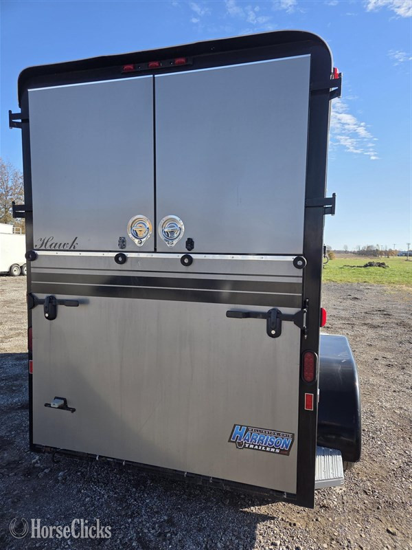 2008 Hawk Trailers 2-Horse Bumper Pull  Horse Trailer - Horse Trailers in Ohio