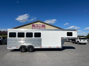 2026 Merhow Trailers Bronco Gooseneck Horse Trailer