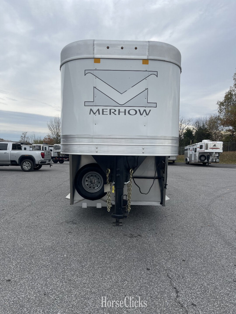 Kentucky 2025 Merhow Trailers Bronco Gooseneck Horse Trailer