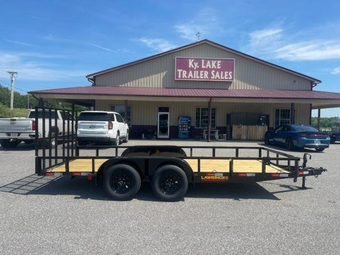 2026 Lawrimore 77 x 16 TA Bumper Pull