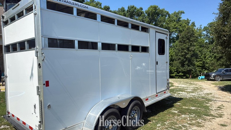 Kentucky 2024 Bar-M Trailers by Merhow SS730-H Bumper Pull Horse Trailer