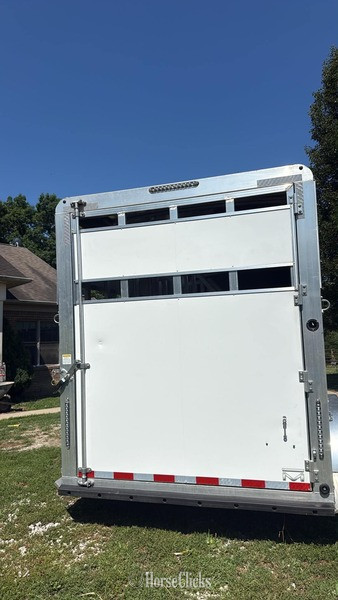2024 Bar-M Trailers by Merhow SS730-H Bumper Pull Horse Trailer - Horse Trailers in Kentucky