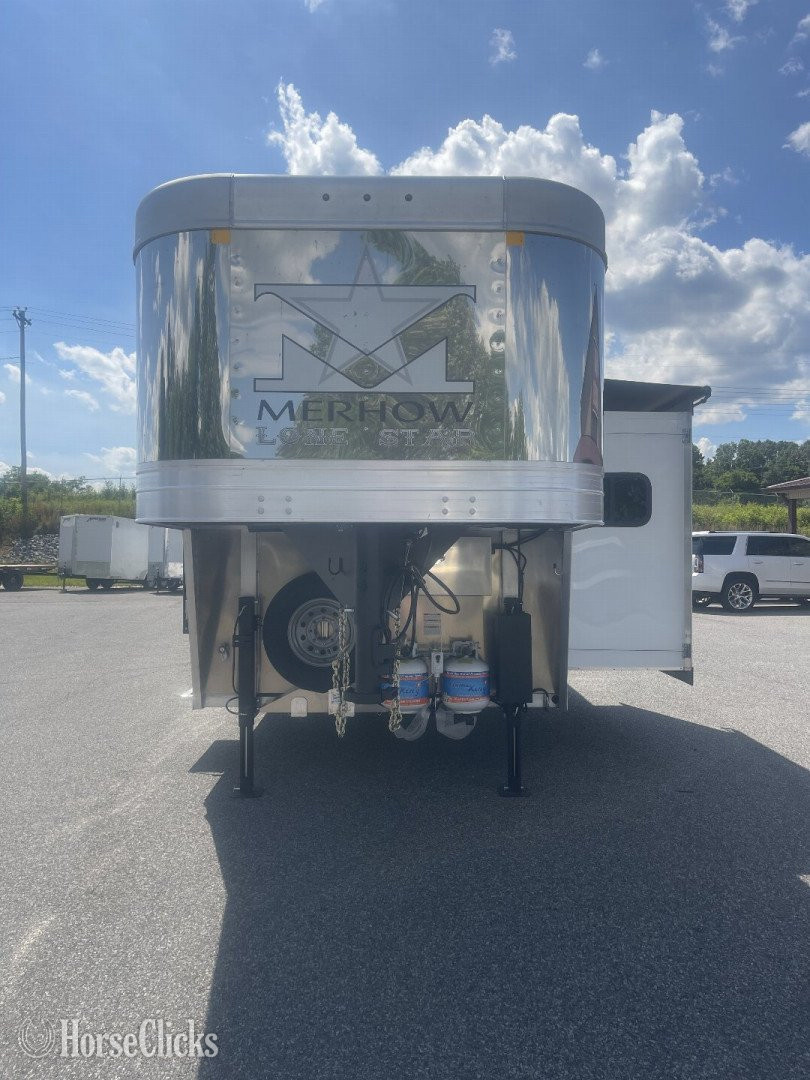 2026 Merhow Trailers Alumaster Gooseneck Livestock Trailer
