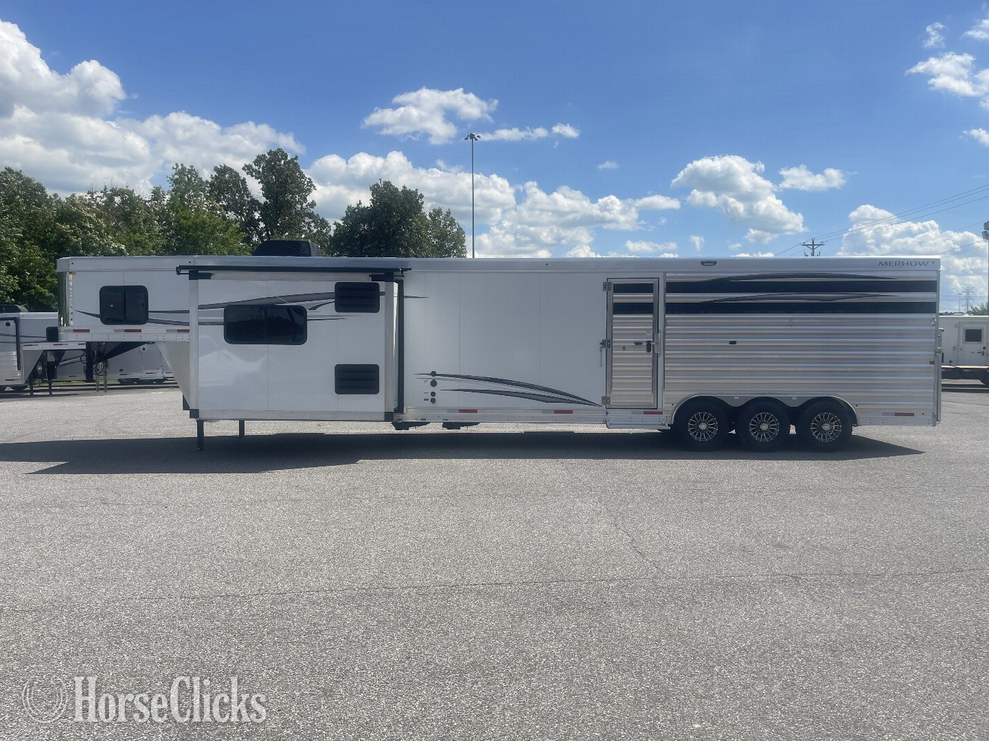 2026 Merhow Trailers Alumaster Gooseneck Livestock Trailer - Livestock Trailers in Kentucky