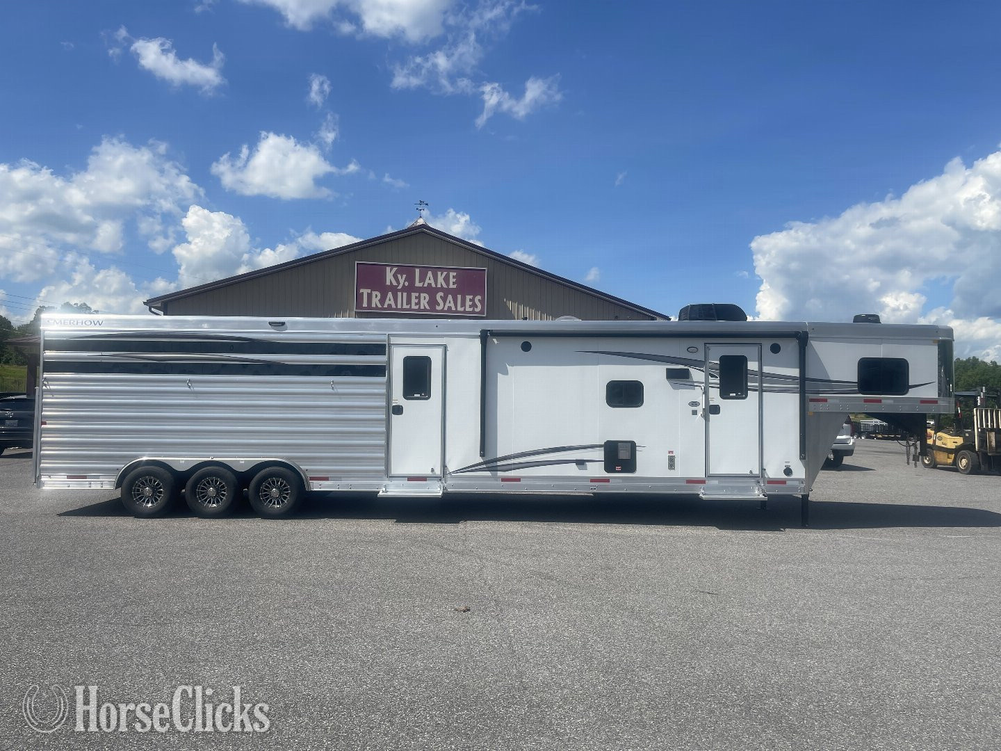 2026 Merhow Trailers Alumaster Gooseneck Livestock Trailer in Kentucky