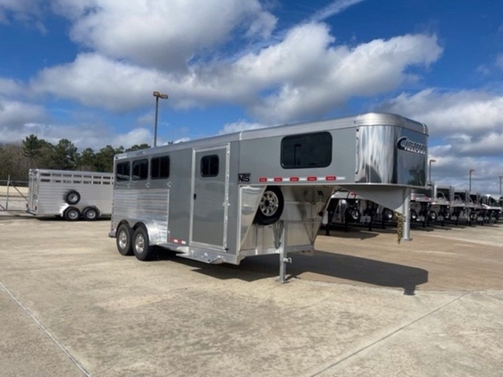 2023 Cimarron 3 horse gooseneck trailer