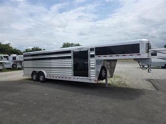 2026 Elite Trailers 24  Horse Trailer
