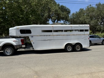 2005 Trails West santa fe Gooseneck Horse Trailer