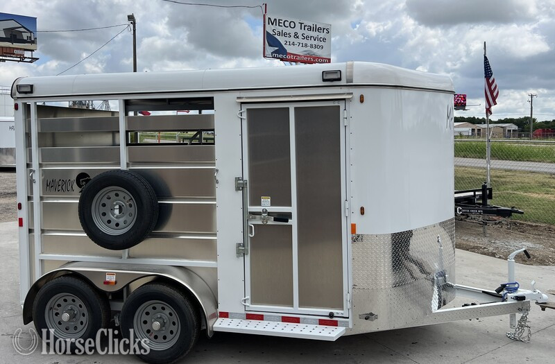 Horse Trailers - 2026 Maverick Trailers Mav 13 Bumper Pull Horse Trailer