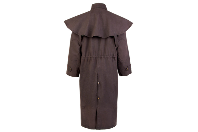 Women's Drover Coat - Oilskin Western Duster - Full Length | HorseClicks