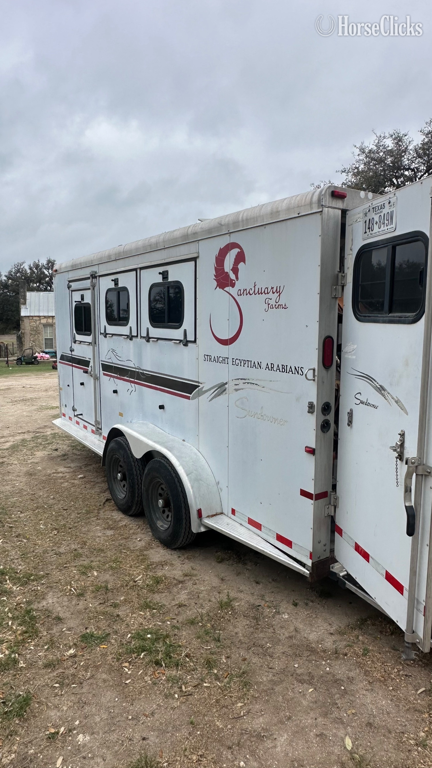 2002 Sundowner Trailers  Bumper Pull Horse Trailer - Horse Trailers in Texas