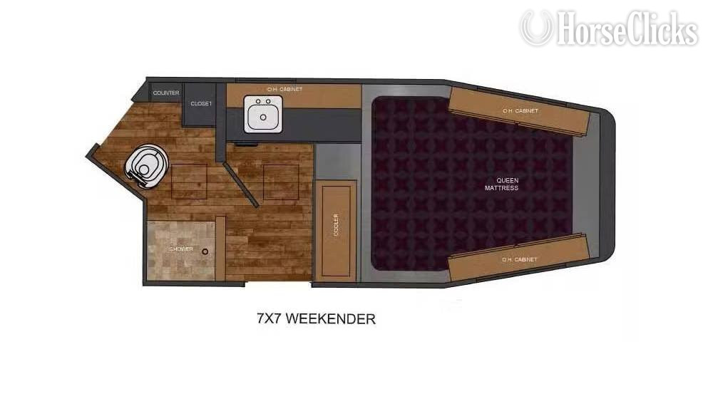 Trails West 2026 Manufacturing Weekender  Horse Trailer - Horse Trailers in California