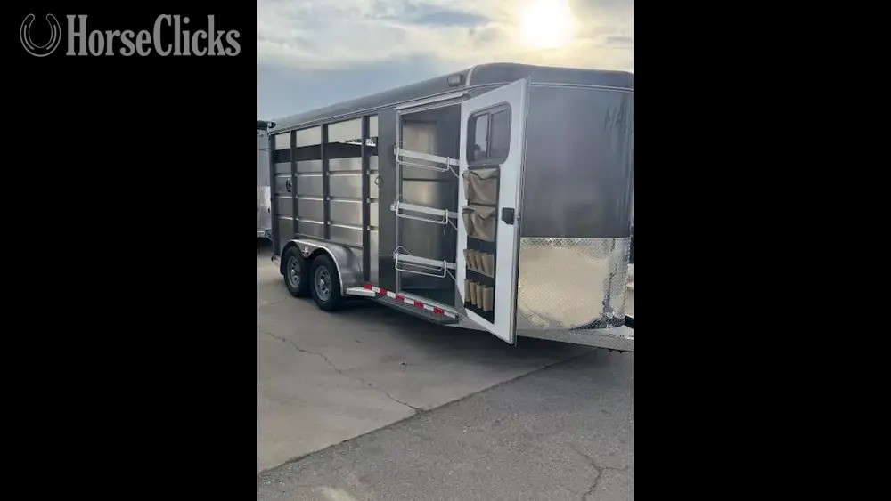 California Maverick Trailers 2026 Steel 3   Horse Trailer