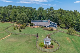 An exceptional 13+ acre equestrian estate
