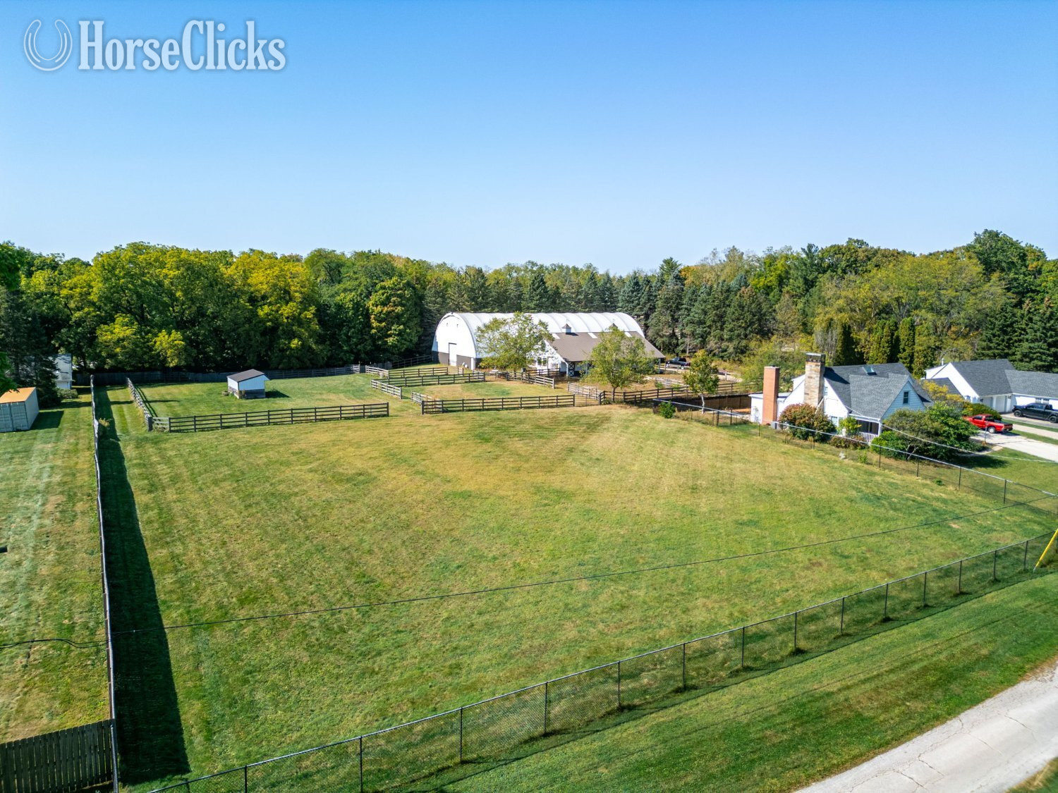 Gated Equestrian Property With Arena & Horse Barn & Home Site! - Land For Sale
