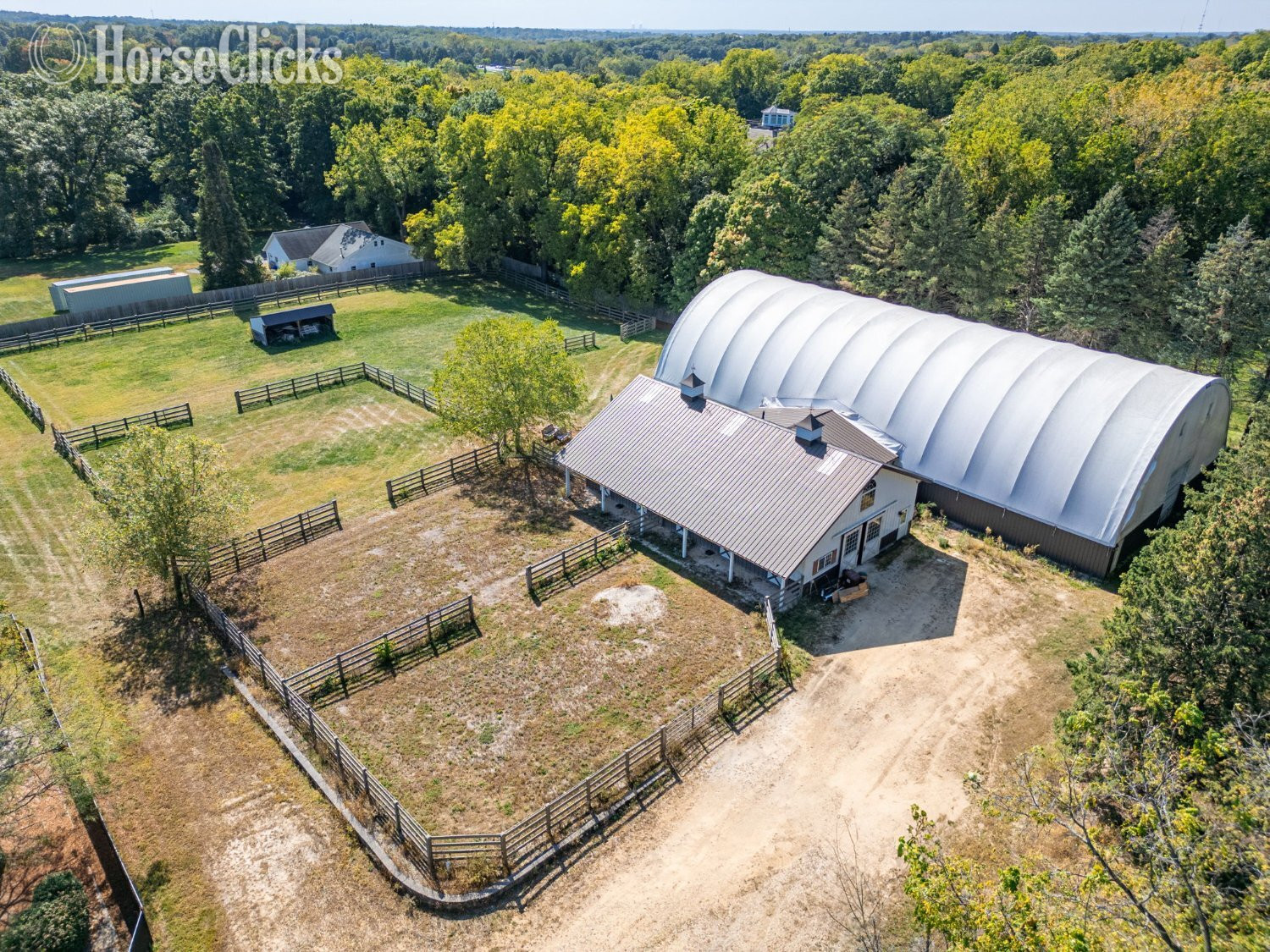 Land For Sale - Gated Equestrian Property With Arena & Horse Barn & Home Site!