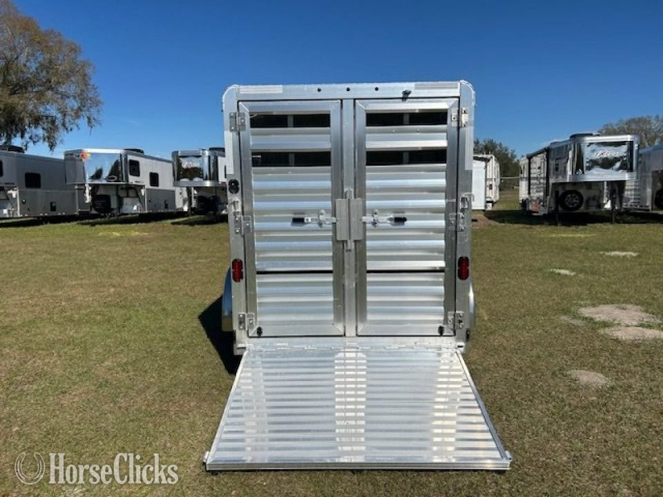 2026 Exiss Trailers Exhibitor 6 Pen Mini Combo 615W Bumper Pull Livestock Trailer - Livestock Trailers in Florida