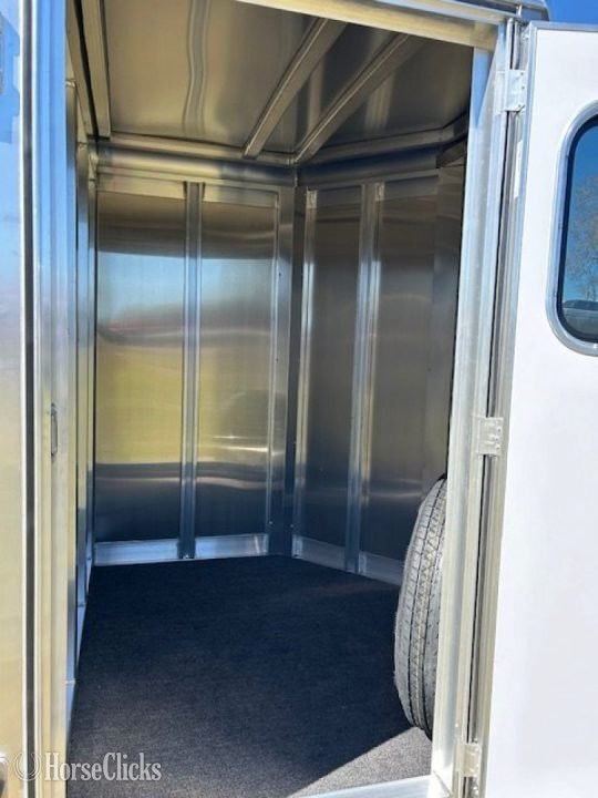 2026 Exiss Trailers Exhibitor 6 Pen Mini Combo 615W Bumper Pull Livestock Trailer Florida
