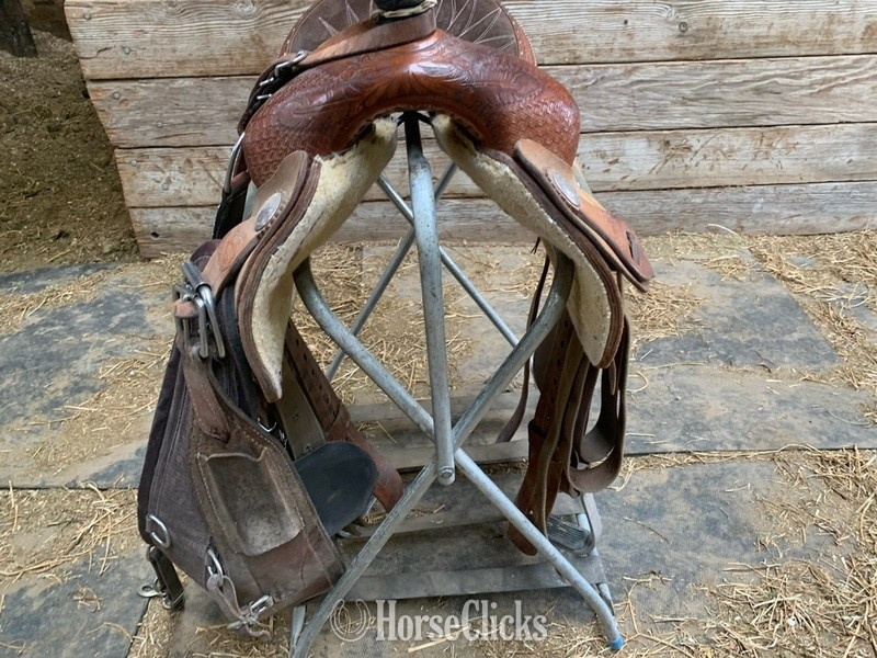 Nebraska 14" Billy Cook Western Saddle