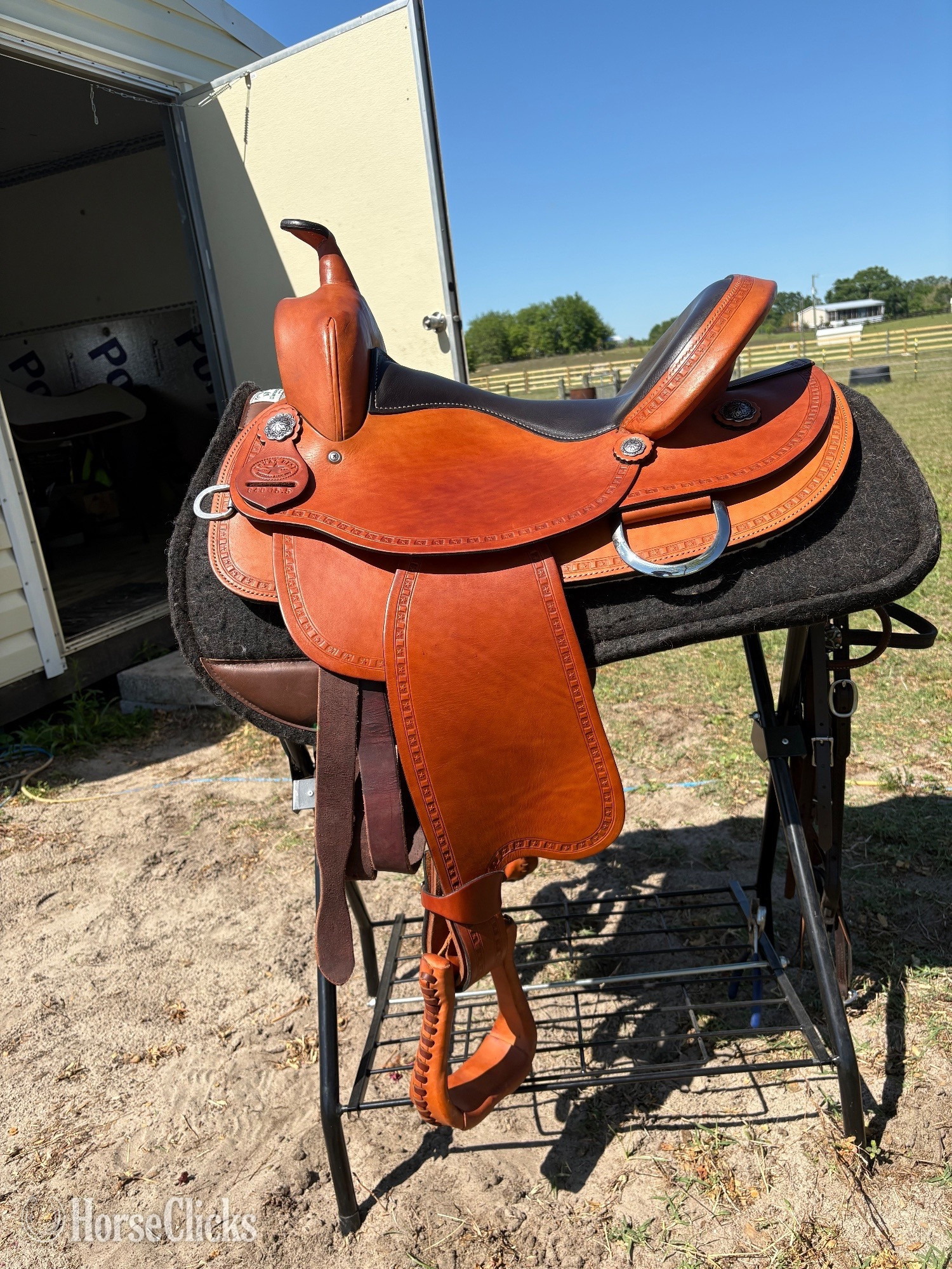 15.5" American Saddlery Western Saddle