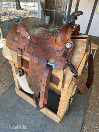 15.5" Billy Cook Western Saddle