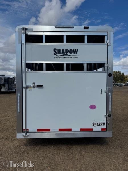 Florida 2027 Shadow Trailers 3H Stablemate STK BP Bumper Pull Horse Trailer
