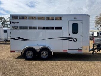 2027 Shadow Trailers 3H Stablemate STK BP Bumper Pull Horse Trailer