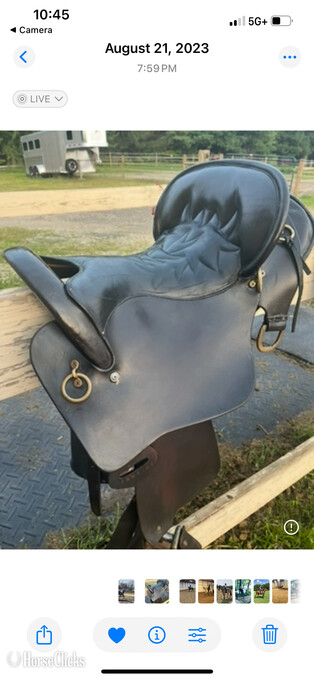 16.5" Tucker Trail Saddles Western Saddle
