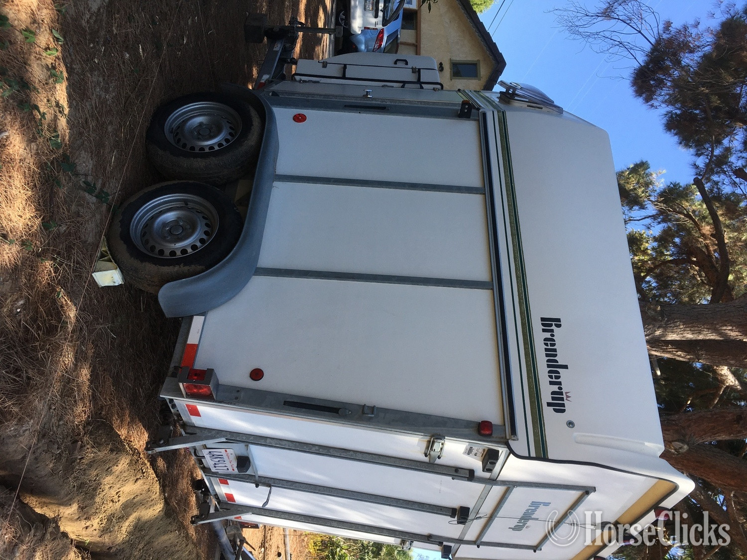California 2002 Brenderup apollo Bumper Pull Horse Trailer