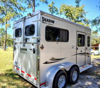 2016 Shadow Trailers Shadow Pro Series Warmblood Bumper Pull Horse Trailer