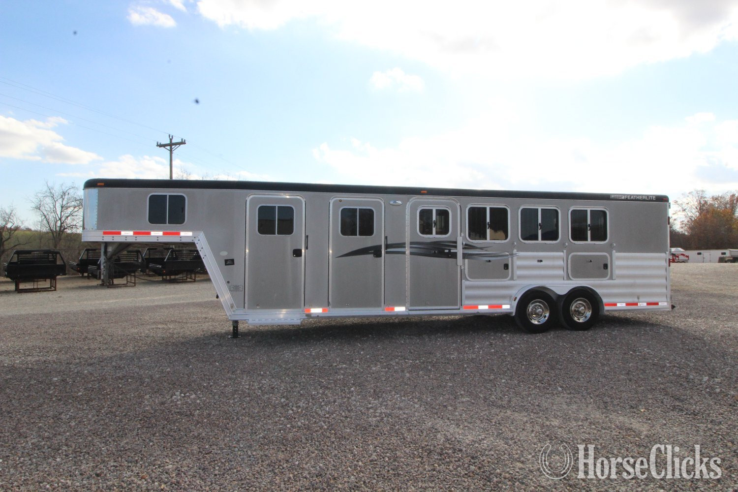 2008 Featherlite Trailers 8541 Gooseneck Horse Trailer in Missouri