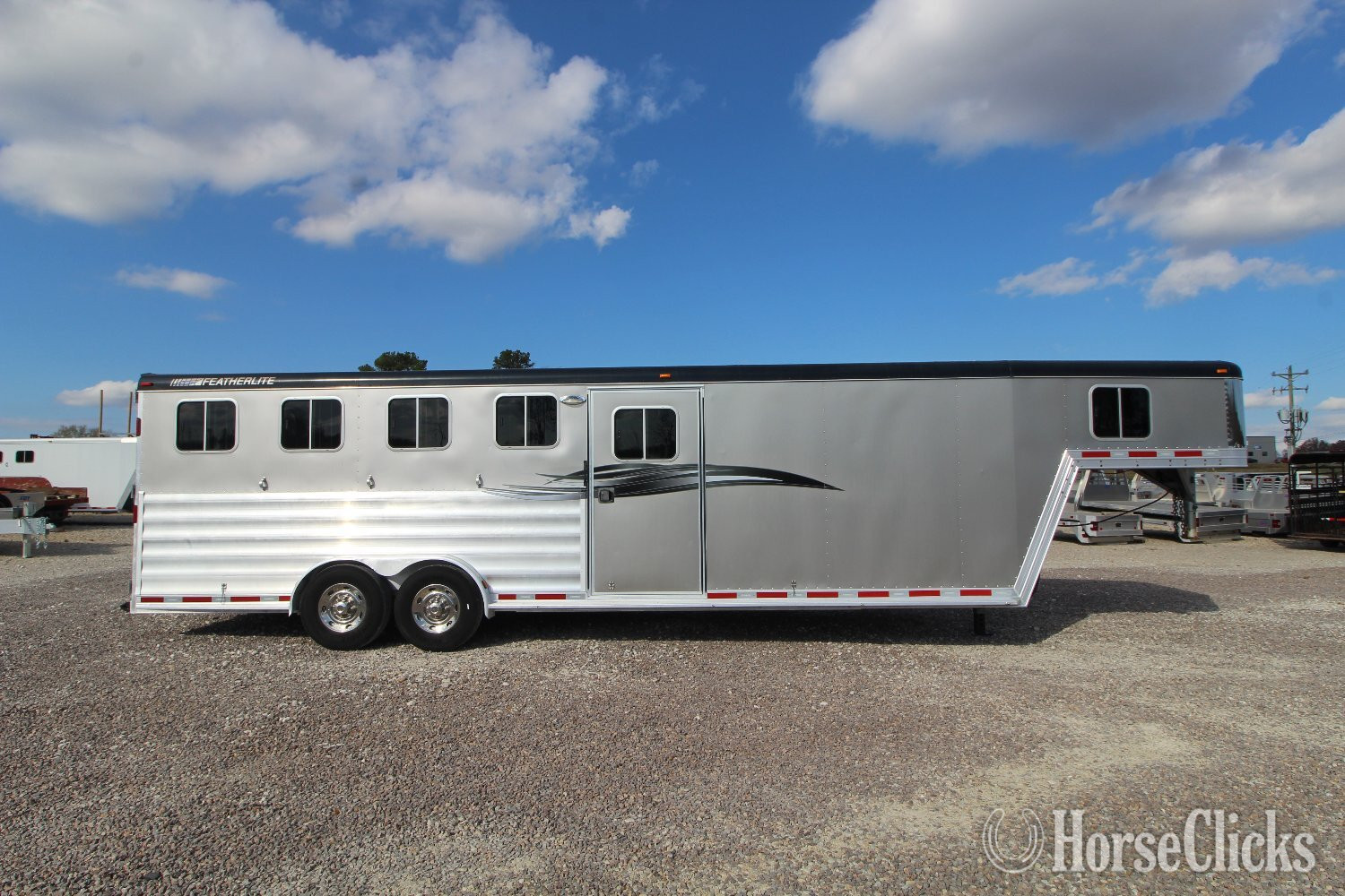 Missouri 2008 Featherlite Trailers 8541 Gooseneck Horse Trailer