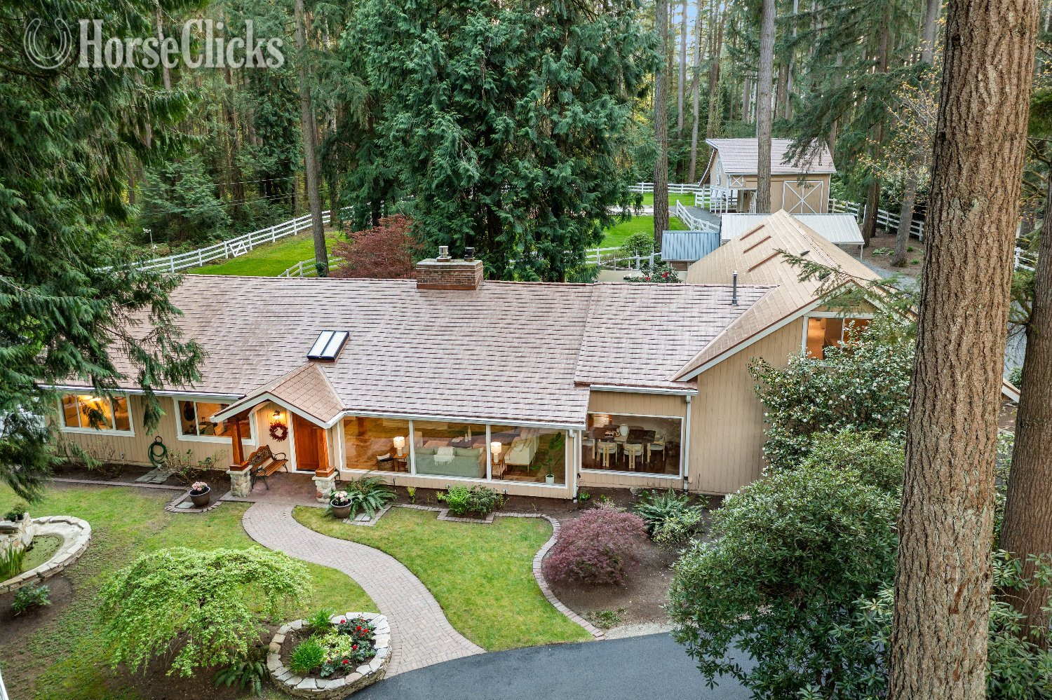 Enchanting Equestrian in the Heart of Kirkland Horse Country in Washington