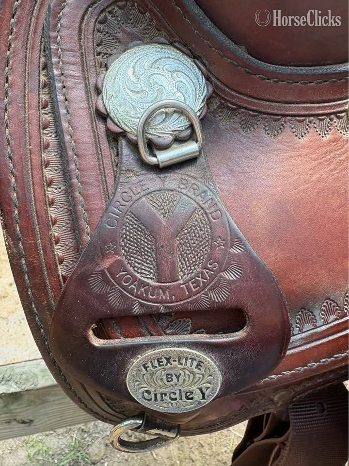 16" Circle Y Western Saddle Wisconsin