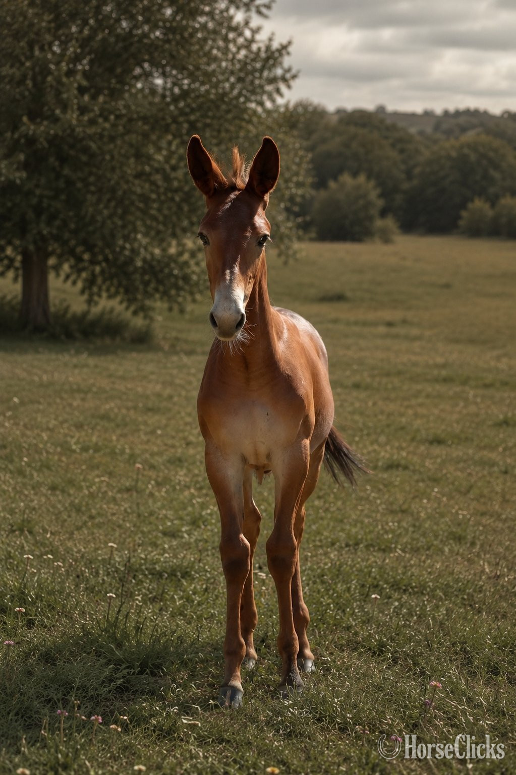 California "Dms Clifford " Chestnut Colt Mule