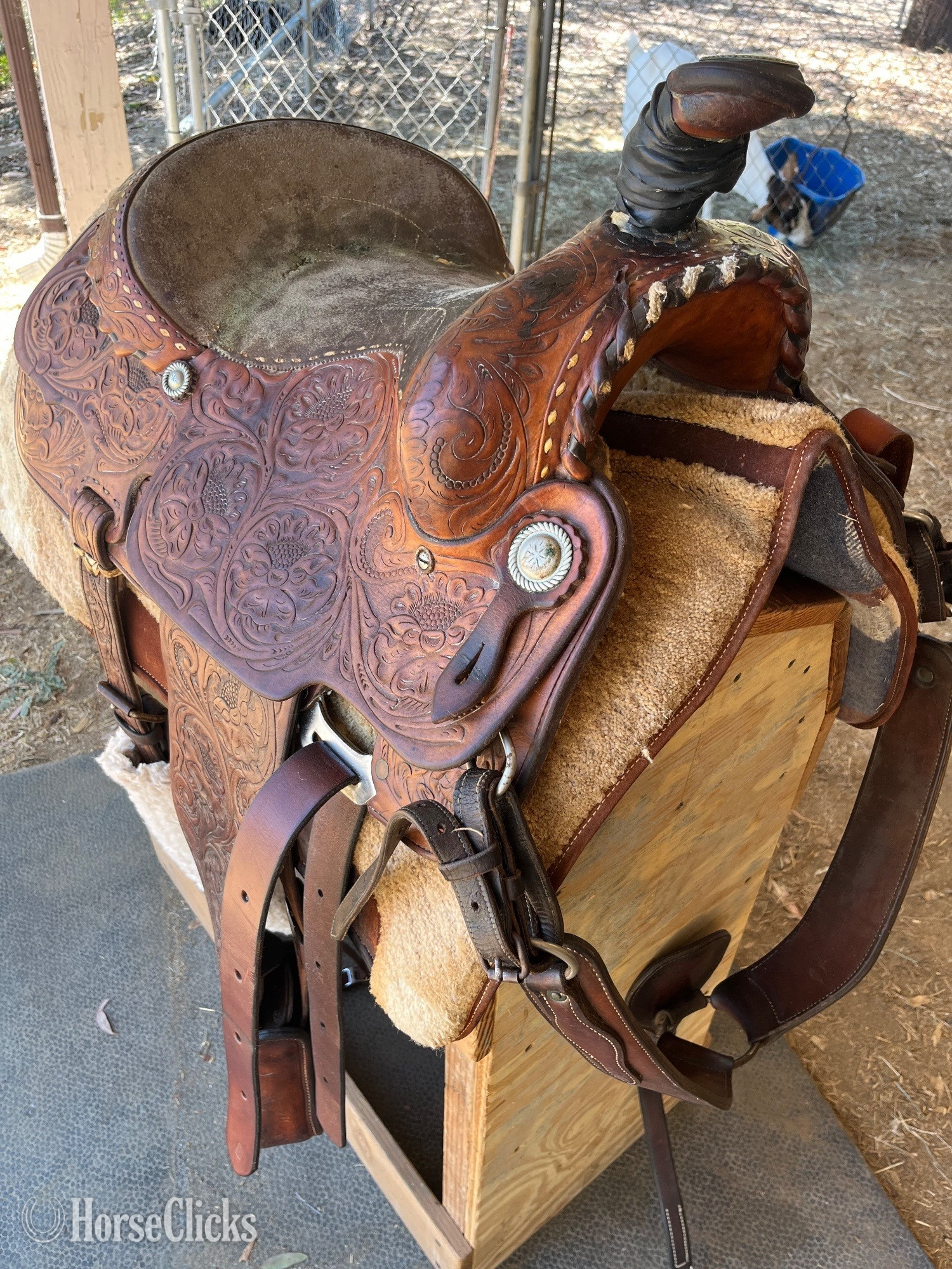 15.5" Billy Cook Western Saddle