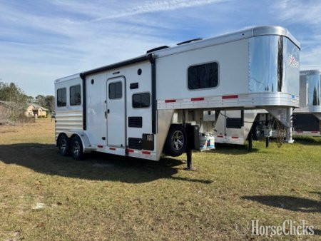 2026 Exiss Trailers Escape 7206 Gooseneck Horse Trailer in Florida