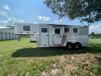 2026 Exiss Trailers 7300 Gooseneck Horse Trailer