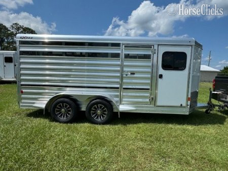 2026 Exiss Trailers Exhibitor Mini 615A Bumper Pull Livestock Trailer in Florida