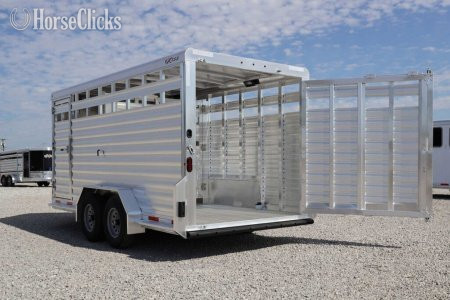 2026 Exiss Trailers STC 716 Bumper Pull Livestock Trailer - Livestock Trailers in Florida