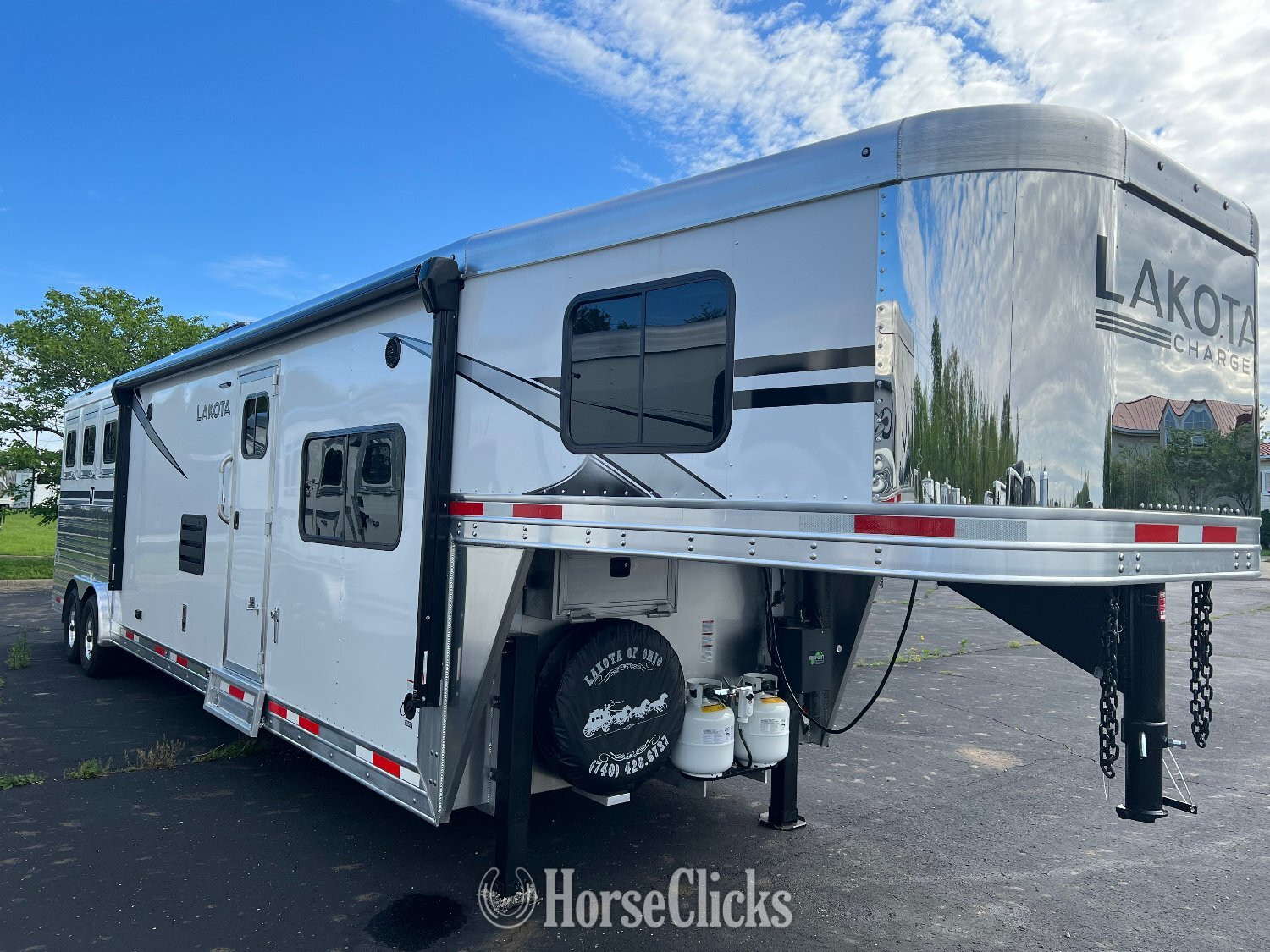 2025 Lakota Charger Gooseneck Horse Trailer in Ohio
