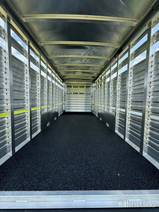 2026 Exiss Trailers STC 7026 Show Cattle Trailer Gooseneck Livestock Trailer - Livestock Trailers in Florida