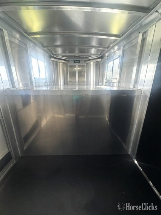 2026 Exiss Trailers STC 7026 Show Cattle Trailer Gooseneck Livestock Trailer Florida